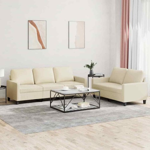 Tlg sofagarnitur mit kissen - 2-tlg.,