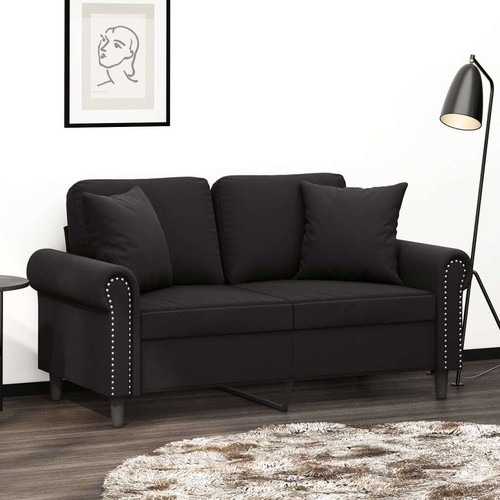 Sitzer sofa mit zierkissen - 3-sitzer-sofa,
