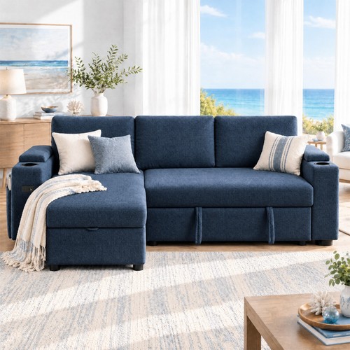 Form schlafsofa ausziehbar - l-form,
