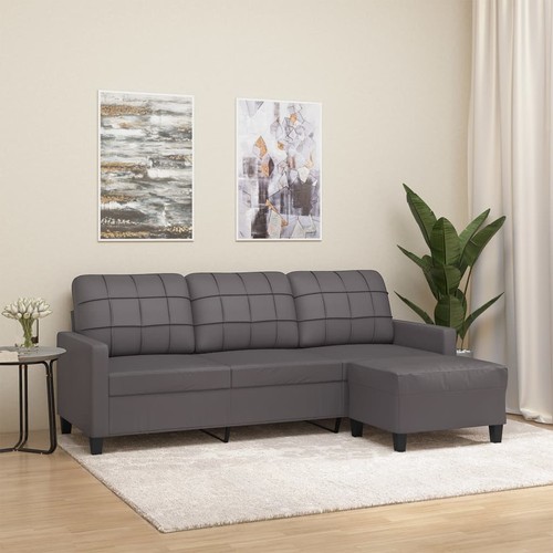 Kunstleder loungesofa - kunstleder,