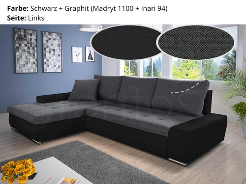 Ecksofa mit schlaffunktion - ecksofa,