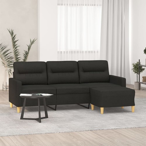 Sitzer sofa mit fußhocker - 3-sitzer-sofa,