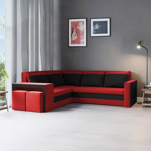 Kris ecksofa 220x203 mit - ecksofa,