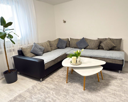 Ecksofa mit kissen decken - ecksofa,