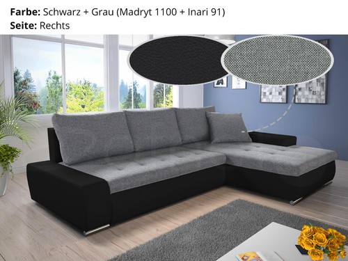 Ecksofa mit schlaffunktion - ecksofa,