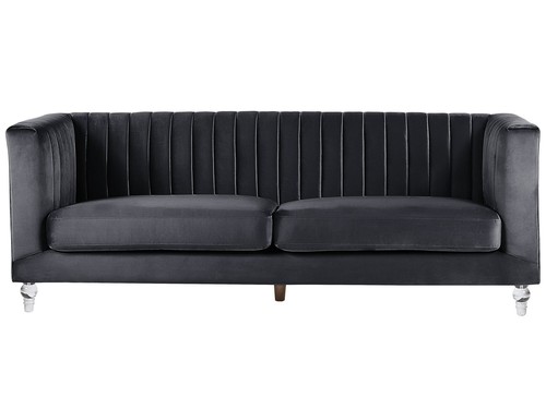 Sitzer sofa samtstoff - 3-sitzer,