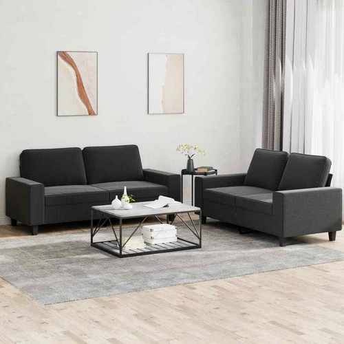 Tlg sofagarnitur stoff sofa - 3-tlg.,
