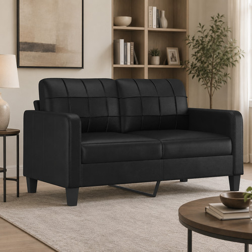 Sitzer sofa kunstleder couch - 2-sitzer,