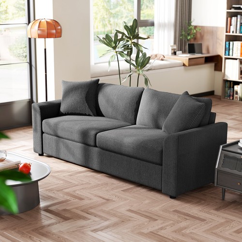 Homcom sitzer sofa - homcom, 3-sitzer-sofa,