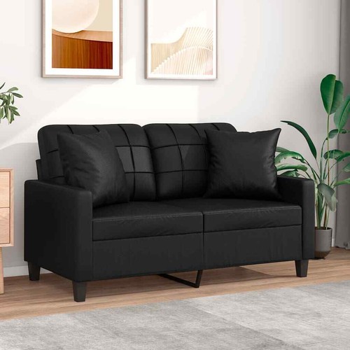 Sitzer sofa mit zierkissen - mit,